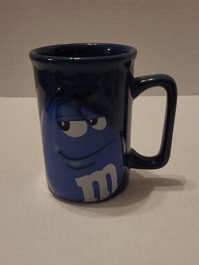 M&M Blue Character Officially Licensed Coffee Mug 2011 Collectible